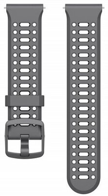 Bracelet en silicone Coros (pro Pace 3), noir, Quick Release