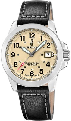 Festina Swiss Made Field 20081/1 (+ 2 bracelets de rechange)