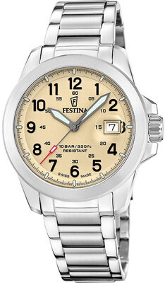 Festina Swiss Made Field 20081/1 (+ 2 bracelets de rechange)