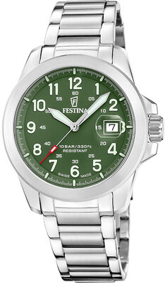 Festina Swiss Made Field 20081/3 (+ 2 bracelets de rechange)
