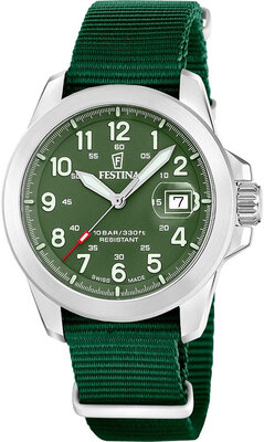 Festina Swiss Made Field 20081/3 (+ 2 bracelets de rechange)