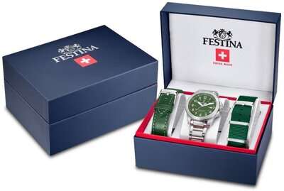 Festina Swiss Made Field 20081/3 (+ 2 bracelets de rechange)