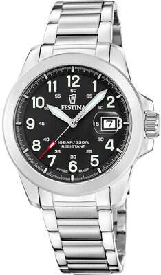 Festina Swiss Made Field 20081/4 (+ 2 bracelets de rechange)