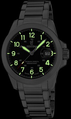 Festina Swiss Made Field 20081/4 (+ 2 bracelets de rechange)