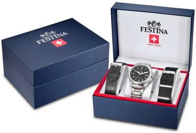Festina Swiss Made Field 20081/4 (+ 2 bracelets de rechange)