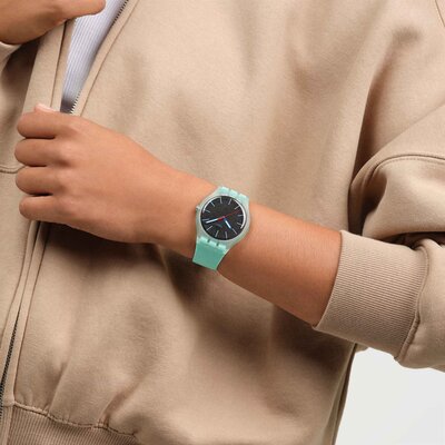 Swatch Hint of Mint SO29L103