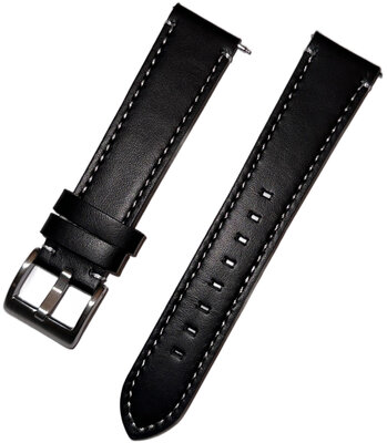 Bracelet en cuir Ricardo Imola, noir V4