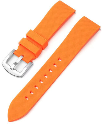 bracelet en silicone Ricardo Fermo, orange