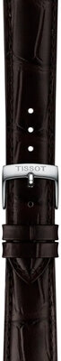 Bracelet en cuir Tissot T852.051.032 18mm, brun, Quick Release