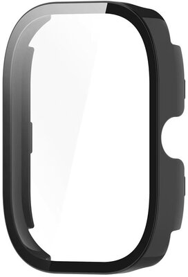 Housse de protection (pro Xiaomi Redmi Watch 5), plastique, noir + verre