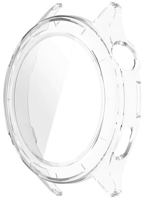 Housse de protection (pro Xiaomi Watch S4), plastique, transparent + verre