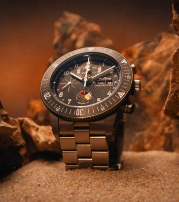 Fortis Novonaut N-42 Automatic Chronographe Amadee-24 F2040016 Limited Edition 100pcs (+ bracelet de rechange)