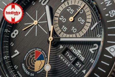 Fortis Novonaut N-42 Automatic Chronographe Amadee-24 F2040016 Limited Edition 100pcs (+ bracelet de rechange)