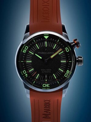 Maurice Lacroix Pontos S Diver Automatic PT6248-SS00L-330-J (+ bracelet de rechange)