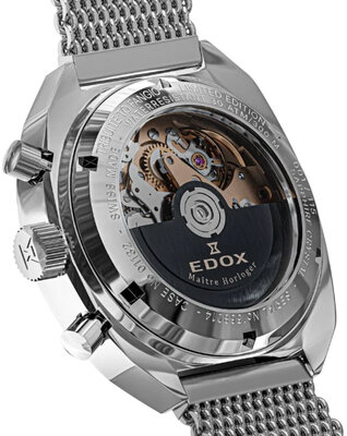 Edox Sportsman Automatic Chronograph 01132 3G BEAN Juan Manuel Fangio Limited Edition 115pcs (+ bracelet de rechange)