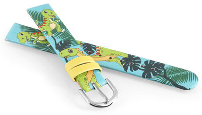 Bracelet en simili-cuir JVDRJ7228.2 14mm, bleu, enfants