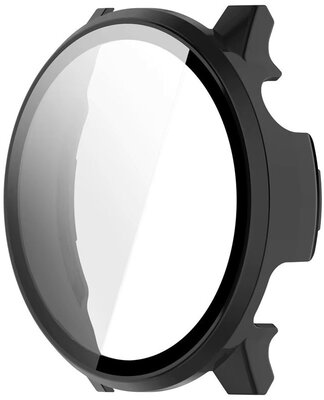 Housse de protection (pro Garmin Venu 4, 45mm), plastique, noir + verre