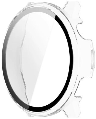 Housse de protection (pro Garmin Venu 4, 45mm), plastique, transparent + verre