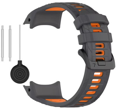 Bracelet en silicone Ricardo 22mm (pro Garmin Instinct 3, 45mm), gris