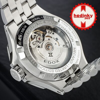 Edox Delfin Mecano 85310-3dm-ngin Limited Edition 300pcs (+ remontoir)