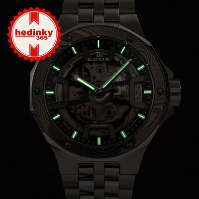 Edox Delfin Mecano 85310-3dm-ngin Limited Edition 300pcs (+ remontoir)