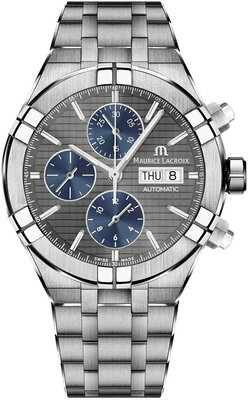 Maurice Lacroix Aikon Automatic Chronograph AI6038-TT03F-330-A (+ bracelet de rechange)