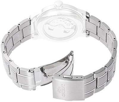 Bracelet en acier Orient UM00Y113J0 20mm (pour le modèle RA-AC0M), argent