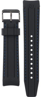 Bracelet en silicone Orient VDFCK0U 22mm (pour le modèle KV00), noir