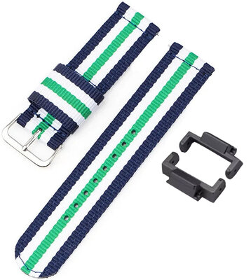 Bracelet en textile Ricardo 16mm (pro Casio G-Shock GA-2100/GA-2110, DW-5600, GW-6900), couleur V6, NATO, + adaptateur