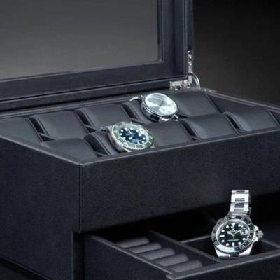 Boîtier de montre Heisse & Söhne Heron 10+ 70019-190.142