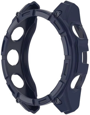 Coque de protection (pour Garmin Fenix 8/9 SOLAR, 51mm), en silicone, bleu