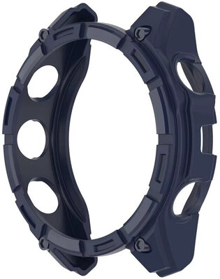 Housse de protection (pro Garmin Fenix 8 SOLAR, 47mm), silicone, bleu