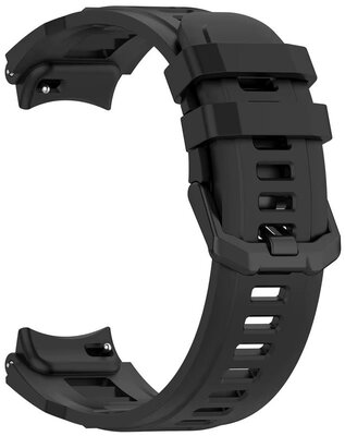 Bracelet en silicone Ricardo (pro Amazfit T-Rex 3 Pro 48mm), noir