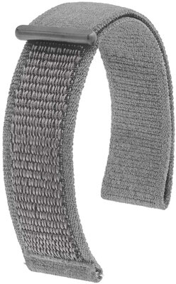 Sangle textile Hirsch Vocem L 41409030-0, gris, velcro, longueur L, Quick Release
