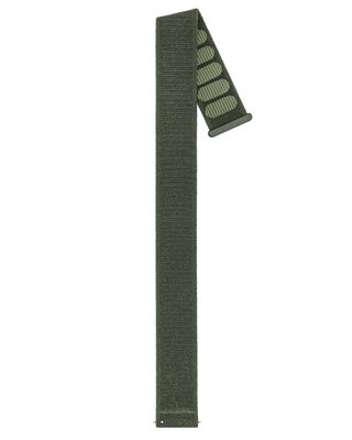 bracelet textile Hirsch Vocem L 41409040-0, vert, Velcro, longueur L, Quick Release
