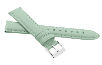 Bracelet en cuir JVD R41308 18mm, vert
