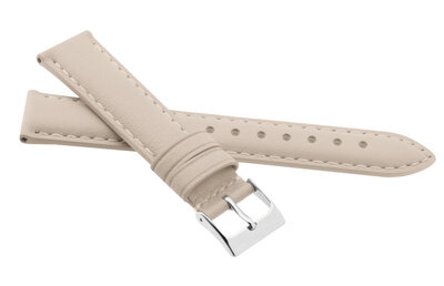 Bracelet en cuir JVD R41321 14mm, beige