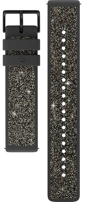 bracelet en silicone Polar 20mm avec cristaux, gris, taille S, Quick Release