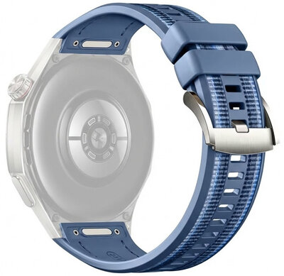 Bracelet en silicone Ricardo 22mm (pro Huawei Watch GT 6 Pro), bleu, QuickFit