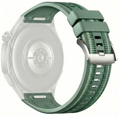 Bracelet en silicone Ricardo 22mm (pro Huawei Watch GT 6 Pro), vert, QuickFit