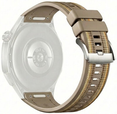 bracelet en silicone Ricardo Roccaraso 22mm, Brown, QuickFit