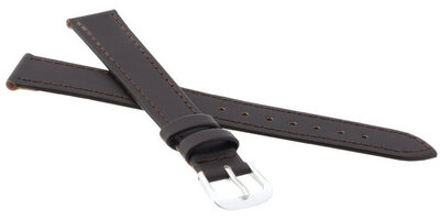 Bracelet en cuir JVD R18202 20mm, marron