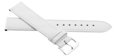 Bracelet en cuir JVD R23004 12mm, blanc