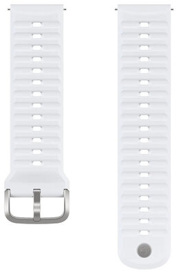 Bracelet en silicone Coros (pour Apex 4 42mm, Pace 4, Pace Pro etc.), blanc V1, Quick Release
