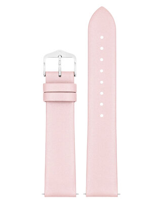 bracelet en cuir Hirsch Cashmere M 03902123-2, rose, cuir de veau, longueur M, Quick Release