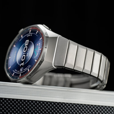 bracelet en titane Ricardo Crévacol (pour Huawei Watch GT 6 Pro), QuickFit, Silver