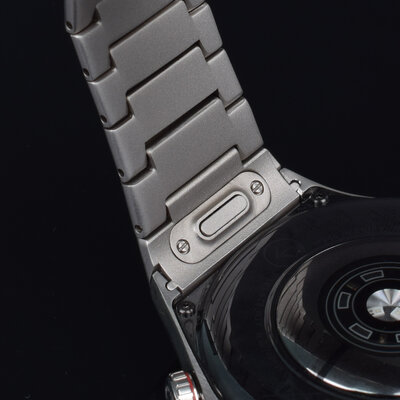 bracelet en titane Ricardo Crévacol (pour Huawei Watch GT 6 Pro), QuickFit, Silver