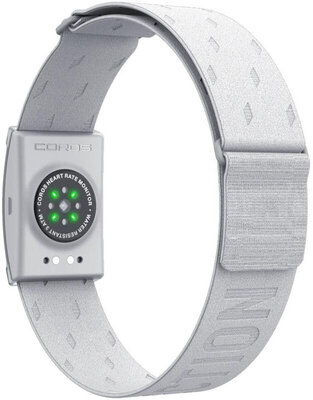 Capteur optique de fréquence cardiaque Coros HR Monitor, gris, pour le bras, allongé