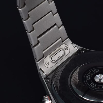 bracelet en titane Ricardo Crévacol (pour Huawei Watch GT 6 Pro), QuickFit, Black