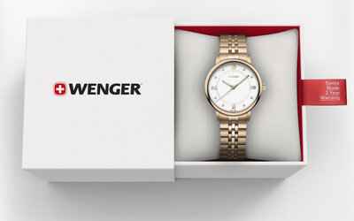 Wenger Urban Donnissima Quartz 60.1721.119 (+ bracelet de rechange)
